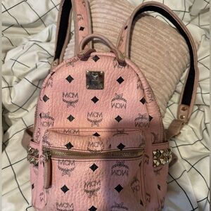 MCM Pink Backpack